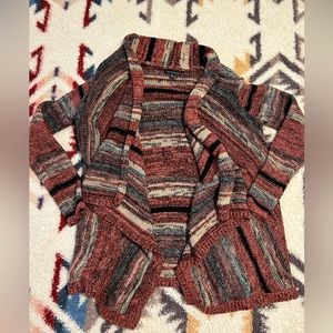 Hipster open cardigan